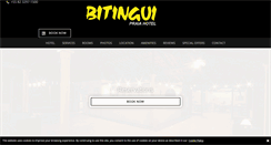 Desktop Screenshot of bitinguipraiahotel.com